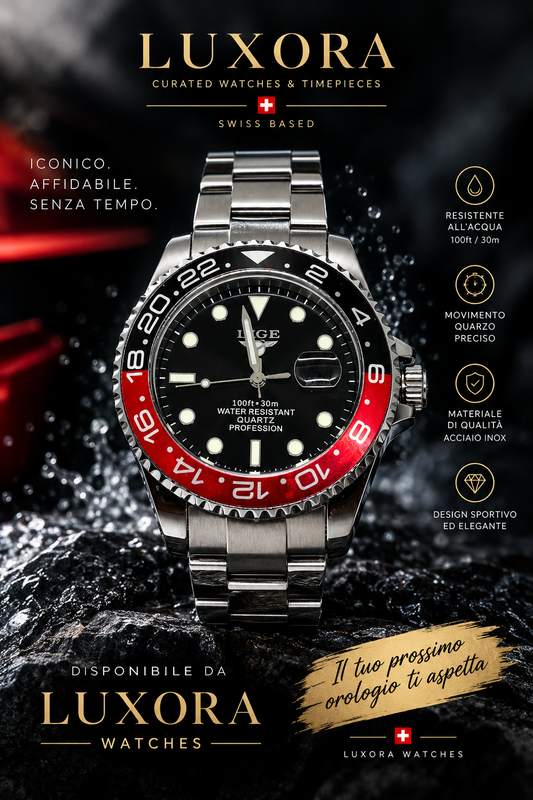 GMT 10045 Ghiera Rosso e Nera