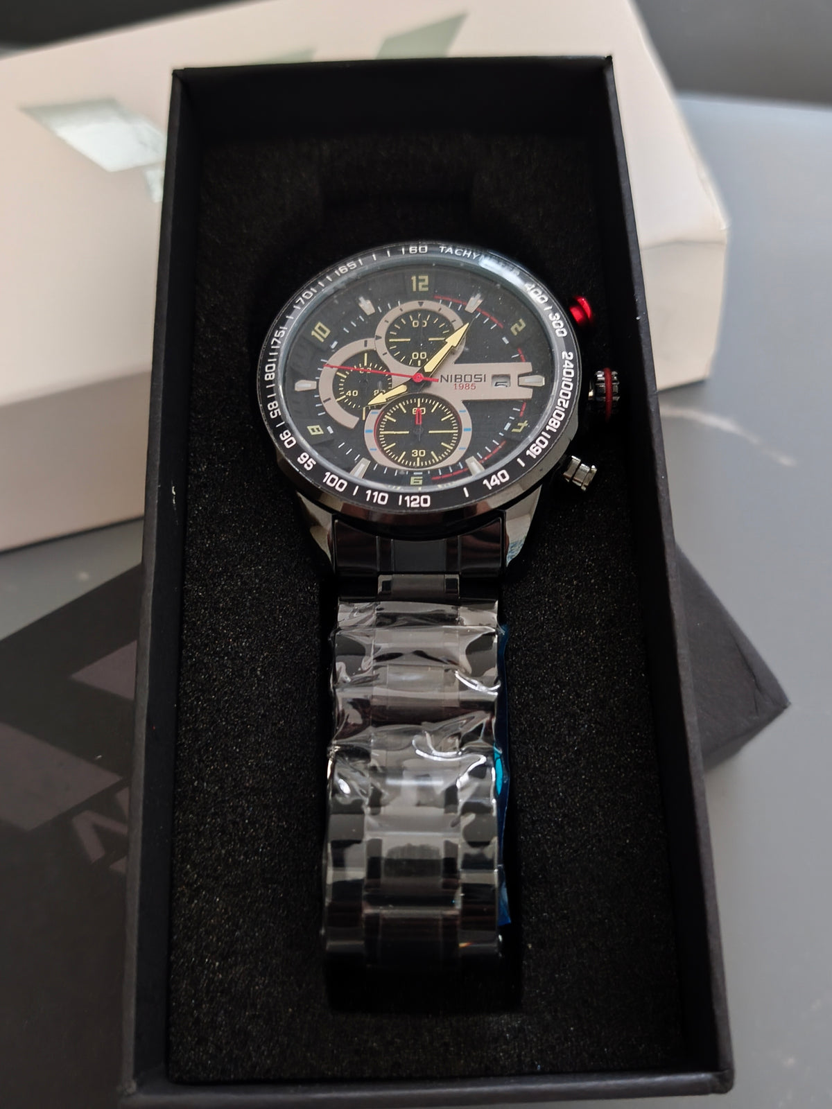 Cronografo "TOP GUN" – Orologio Uomo Sportivo Elegante